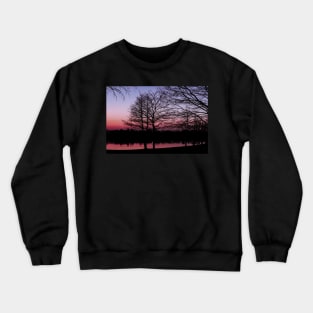 Sunset on the lake Crewneck Sweatshirt